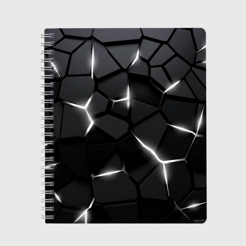 Тетрадь Броня с белым свечением