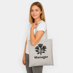 Шоппер BioNature Цветы менеджера - фото 2
