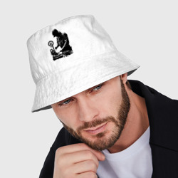 Мужская панама хлопок Механик у станка - фото 2