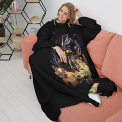 Плед с рукавами Черный дракон темницы - Герои Меча и Магии 3 - фото 2