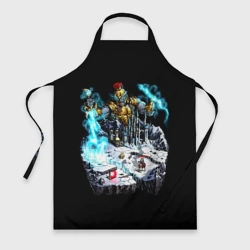 Фартук 3D Титан башни - Герои Меча и Магии 3