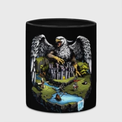 Кружка с полной запечаткой Королевский грифон замка - Герои Меча и Магии 3 - фото 2