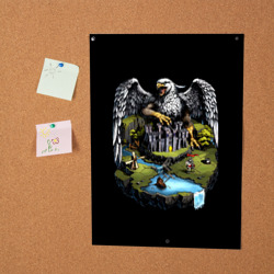 Постер Королевский грифон замка - Герои Меча и Магии 3 - фото 2