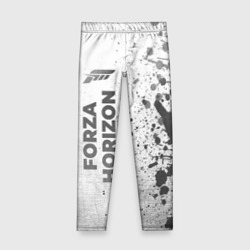 Детские леггинсы 3D Forza Horizon - white gradient по-вертикали