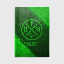 Обложка для автодокументов Bullet For My Valentine - green gradient