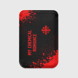 Картхолдер Magsafe магнитный My Chemical Romance - red gradient вертикально