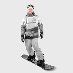 Накидка на куртку 3D Three Days Grace - white gradient посередине - фото 2