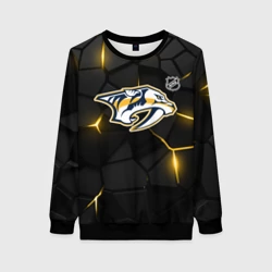 Женский свитшот 3D Нэшвилл Предаторз - НХЛ хоккей