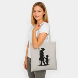 Шоппер BioNature Няня с мальчиком - фото 2