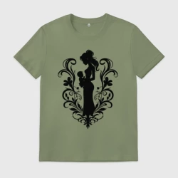 Мужская футболка хлопок Няня новорожденного