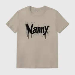 Мужская футболка хлопок Няння граффити