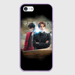 Чехол для iPhone 5/5S матовый The story of the nine tailed fox