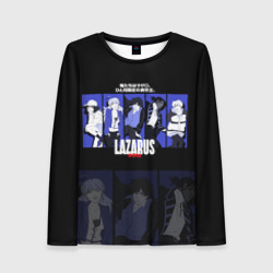 Женский лонгслив 3D Лазарь аниме сериал