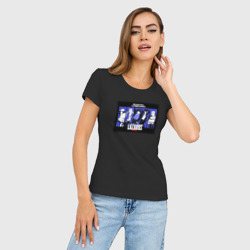 Женская футболка хлопок Slim Лазарь сериал персонажи - фото 2