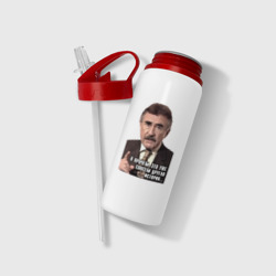 Бутылка для воды с трубочкой Леонид Каневский TV show - фото 2
