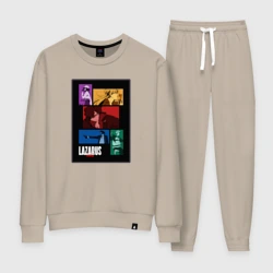 Женский костюм хлопок Лазарь аниме постер