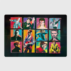 Магнитный плакат 3Х2 David Bowie vintage collage
