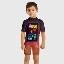 Детский купальный костюм 3D Лазарь сериал аниме - фото 2