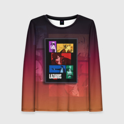 Женский лонгслив 3D Лазарь сериал аниме