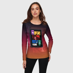 Женский лонгслив 3D Лазарь сериал аниме - фото 2