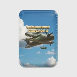 Картхолдер Magsafe магнитный Bombardino Crocodillo мем