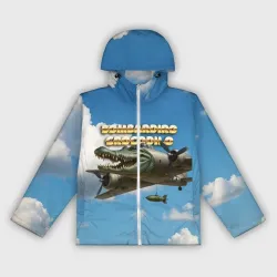 Женская ветровка 3D Bombardino Crocodillo мем