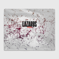 Плед 3D Лазарь аниме надпись гранж