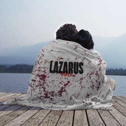 Плед 3D Лазарь аниме надпись гранж - фото 2