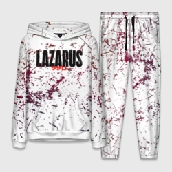 Женский костюм с толстовкой 3D Лазарь аниме надпись гранж
