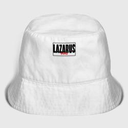 Мужская панама хлопок Лазарь аниме надпись