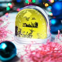 Игрушка Снежный шар Лазарь аниме обложка - фото 2