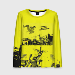 Женский лонгслив 3D Лазарь аниме обложка