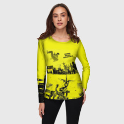 Женский лонгслив 3D Лазарь аниме обложка - фото 2