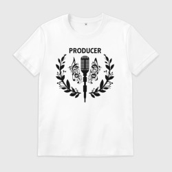 Мужская футболка хлопок Музыкальный продюсер