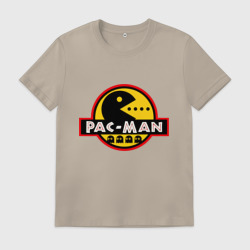 Мужская футболка хлопок Пак Мэн для ретро динозавров