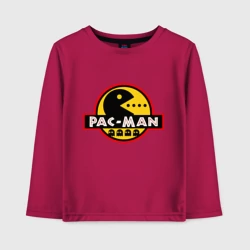 Детский лонгслив хлопок Пак Мэн для ретро динозавров