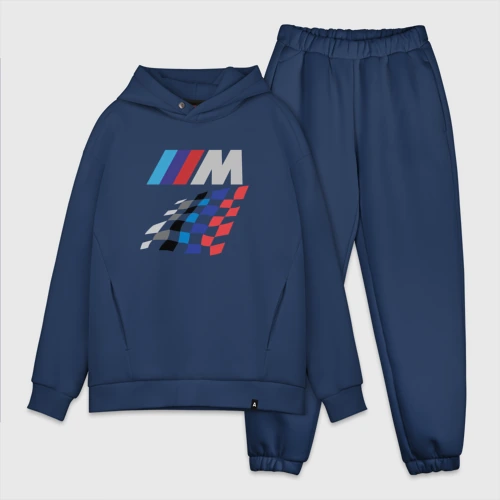 Мужской костюм oversize хлопок Finish BMW