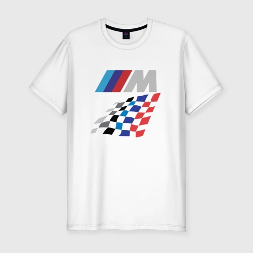 Мужская футболка хлопок Slim Finish BMW