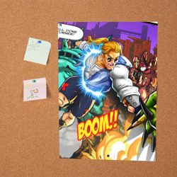 Постер Комикс зона - Скетч Тёрнер - фото 2