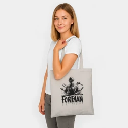 Шоппер BioNature Прораб черное граффити - фото 2