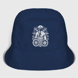 Женская панама хлопок Работник речного флота стимпанк