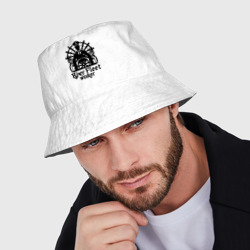 Мужская панама хлопок Работник речного флота за штурвалом стимпанк - фото 2
