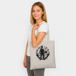 Шоппер BioNature Работник речного флота штурвал и корабль - фото 2