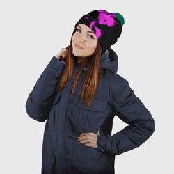 Шапка 3D c помпоном Лазарь элейна аниме - фото 2