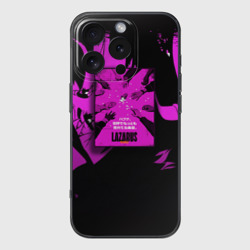 Чехол для iPhone 16 Pro силиконовый с защитой камеры Лазарь лекарство аниме сериал