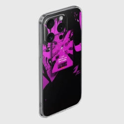 Чехол для iPhone 15 Pro Max силиконовый с защитой камеры Лазарь лекарство аниме сериал - фото 2