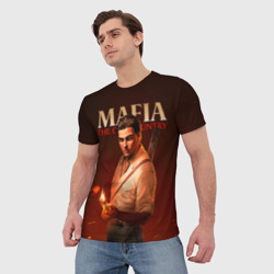Мужская футболка 3D Энзо Фавара из Mafia the old country - фото 2