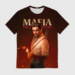 Мужская футболка 3D Энзо Фавара из Mafia the old country