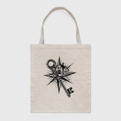 Шоппер BioNature Огромный ключ и домик