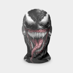 Маска карнавальная 3D Черный веном